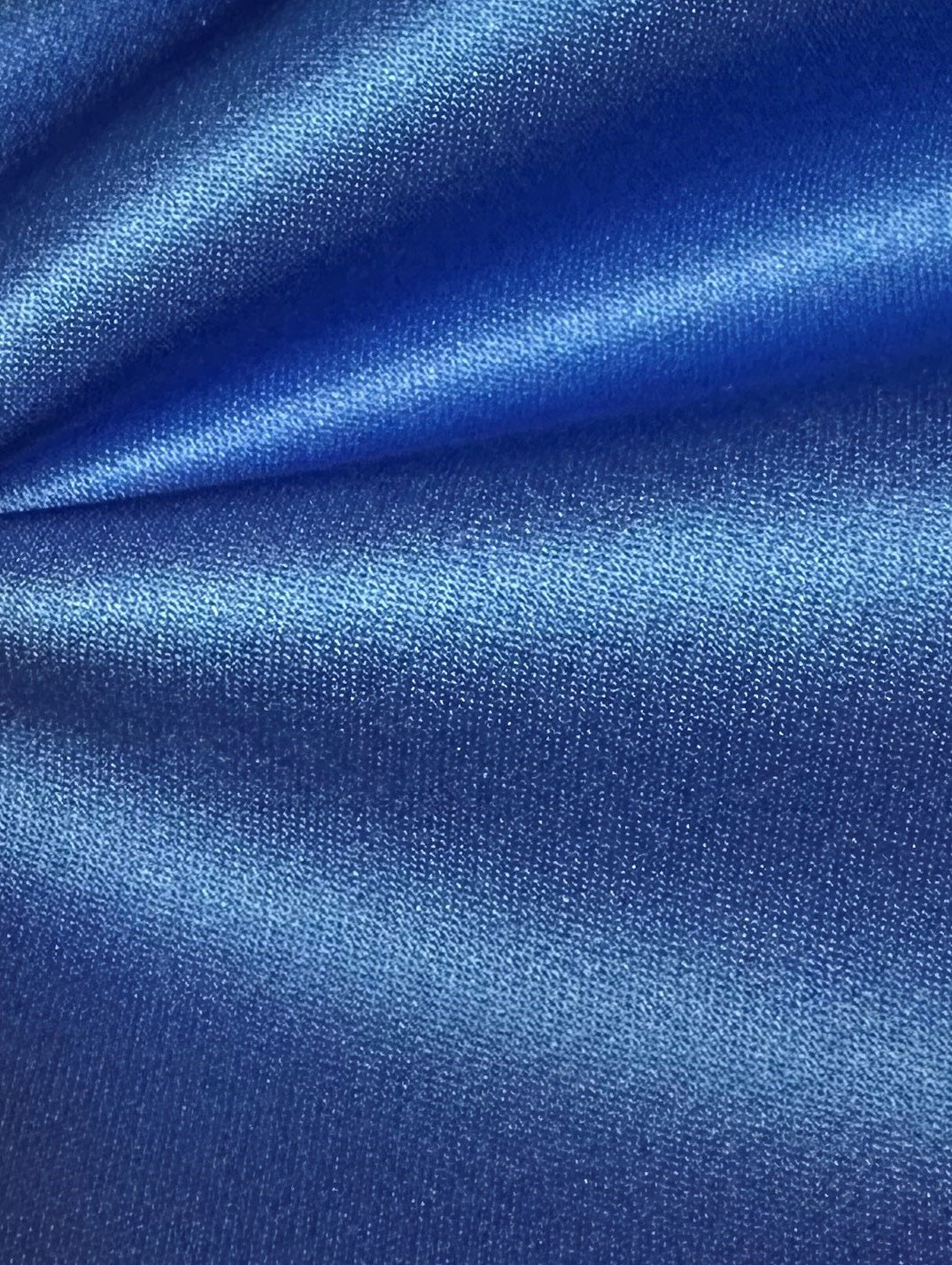 Königsblauer Polyester-Satin – Kanada