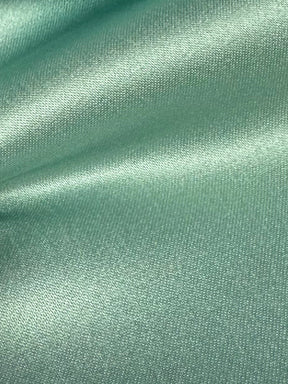 Salbeigrüner Polyester-Satin – Kanada