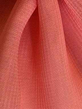 Lachsfarbener Polyester-Chiffon – Wohlwollen