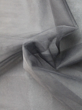 Schwarzer Stretch-Tüll - TU0003