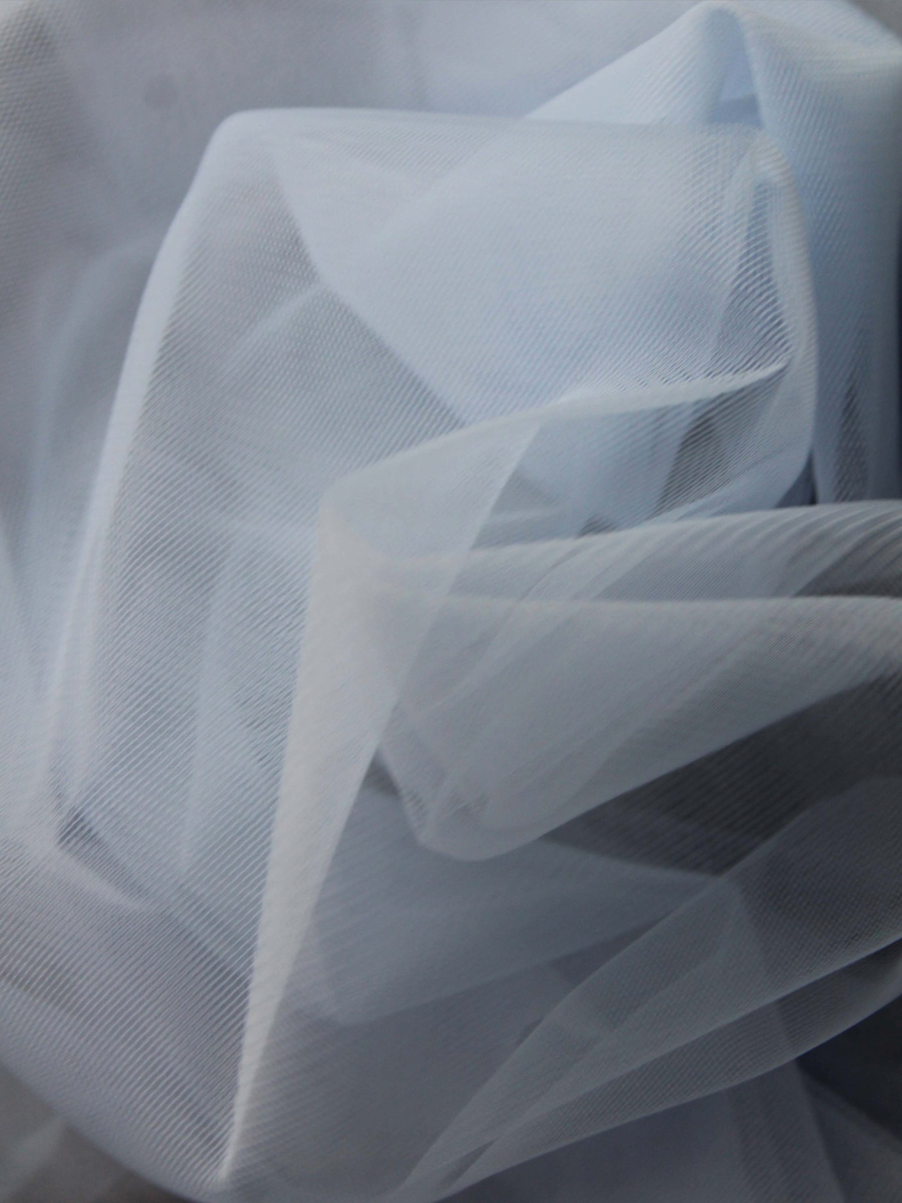 Puderblauer (142) Tüll - TU0031