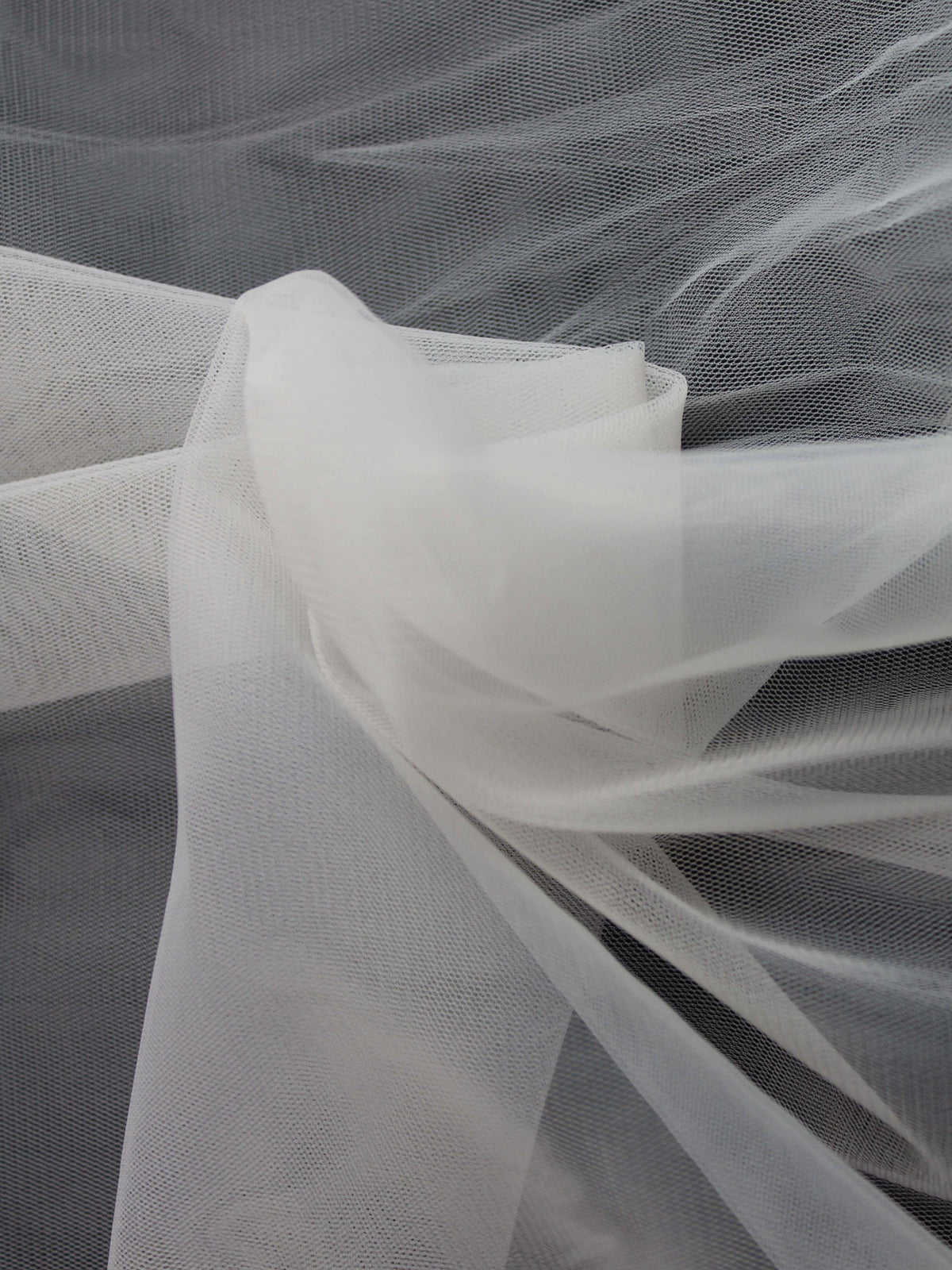 Silber (133) Tüll - TU0031