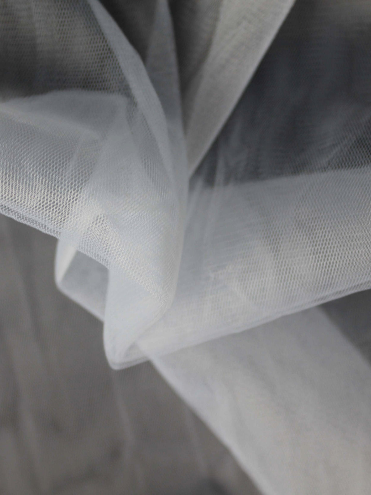 Hellblauer (134) Tüll - TU0031