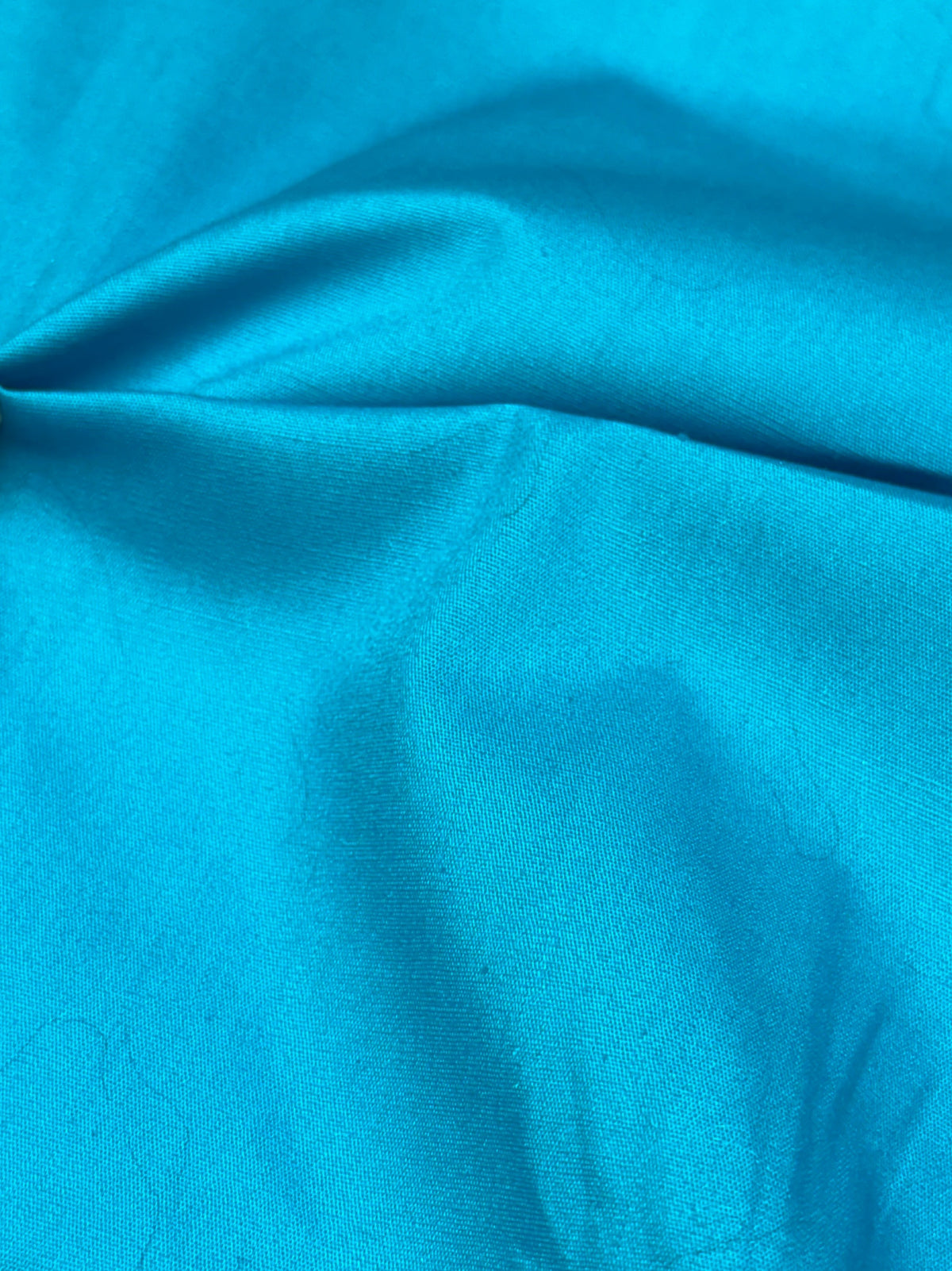 Turquoise Cotton Poplin