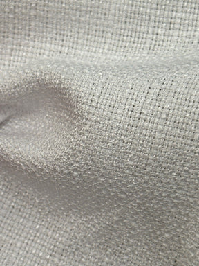 White Linen Look Polyester - Coast