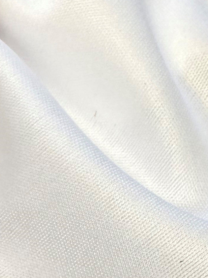 Weißer gestrickter Polyester-Futterstoff - Litauen