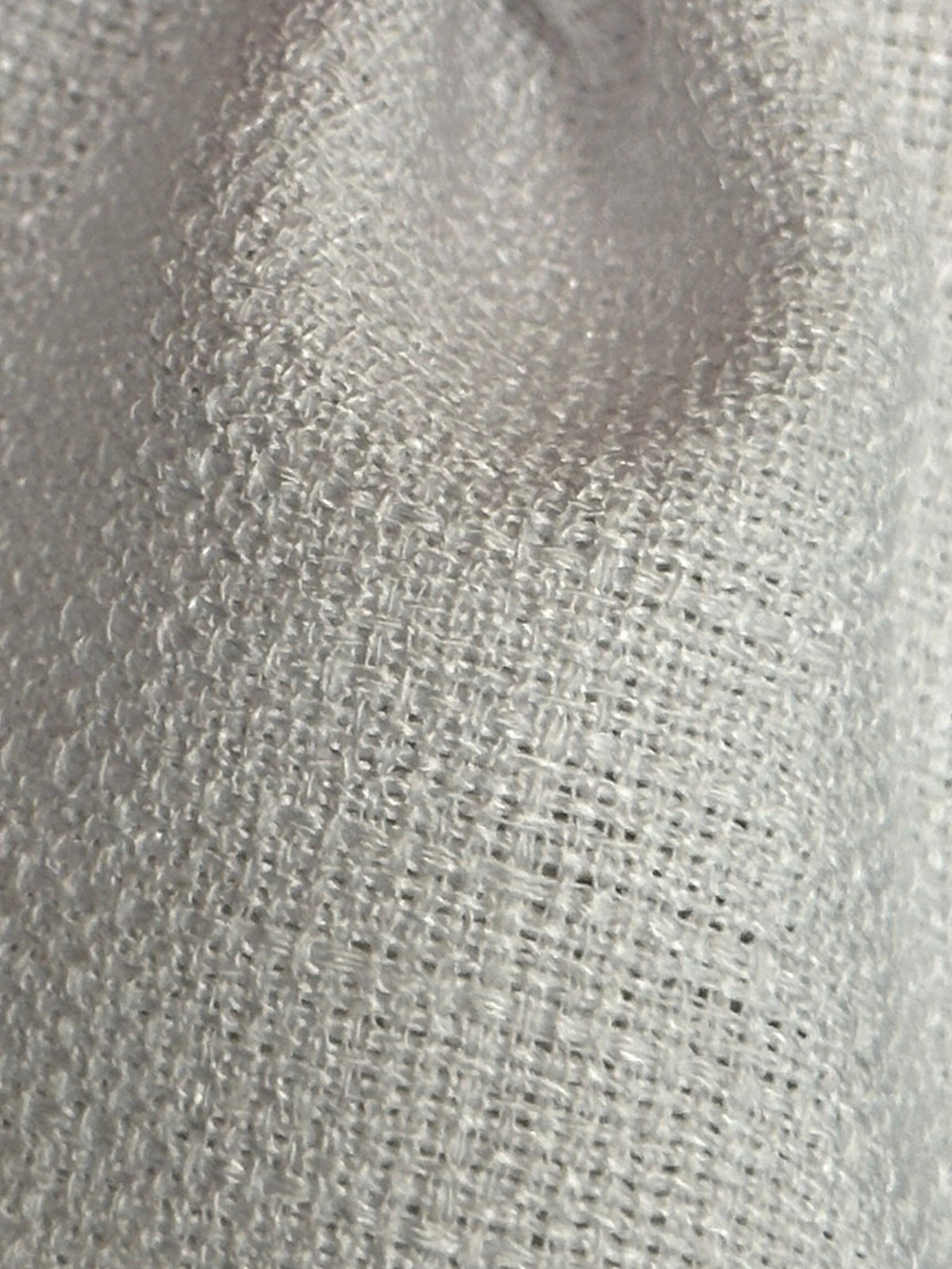 White Linen Look Polyester - Coast