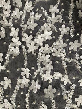 Ivory Beaded Laser Lace - Lockette (CF Larisa)