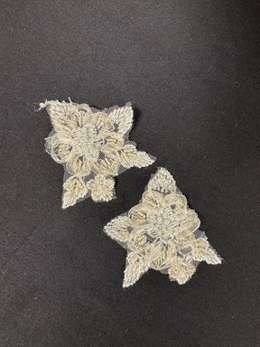 Elfenbeinfarbene Spitzenapplikationen – AP 736 (CF)