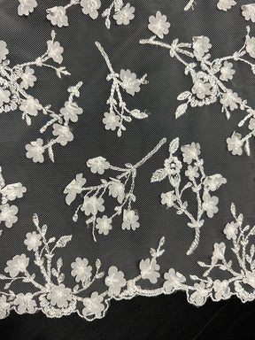 Elfenbeinfarbene Laserstickerei-Spitze - Hypnosis (CF Helena)