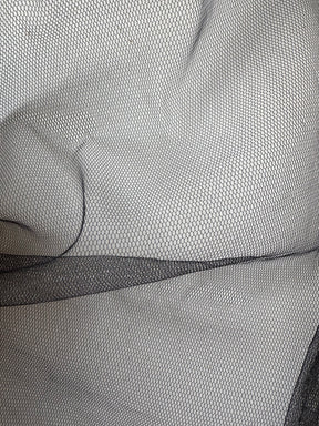 Schwarzer, schlichter Tüll - Victoria (CF)