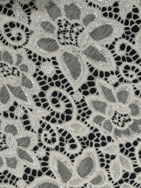 Elfenbeinfarbene Stretch-Spitze - Lucy (CF)