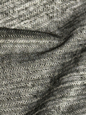 Schwarzes, gestricktes, aufbügelbares Einlagefutter - Herald