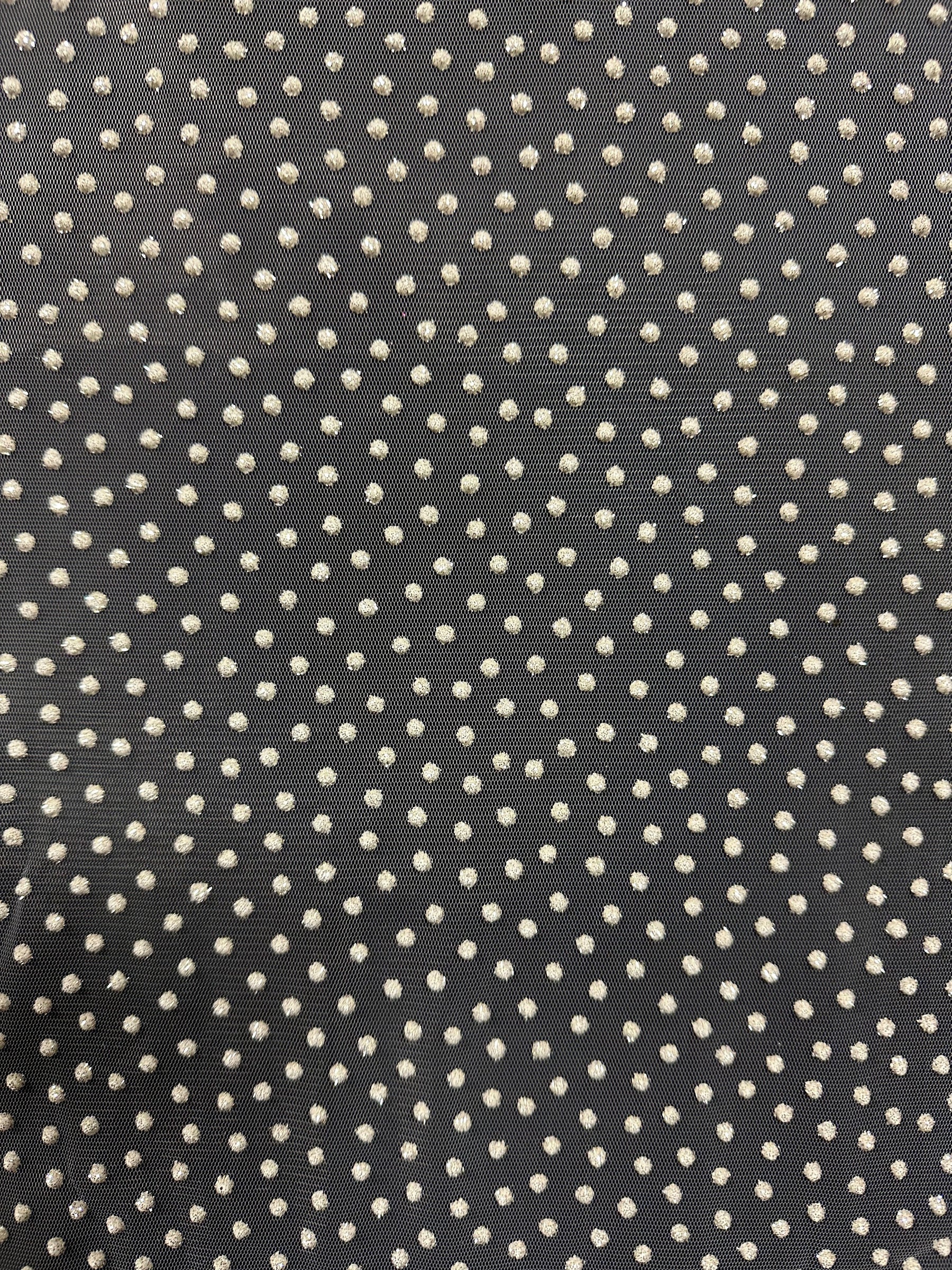 Elfenbeinfarbene Glitzerspitze – Indien