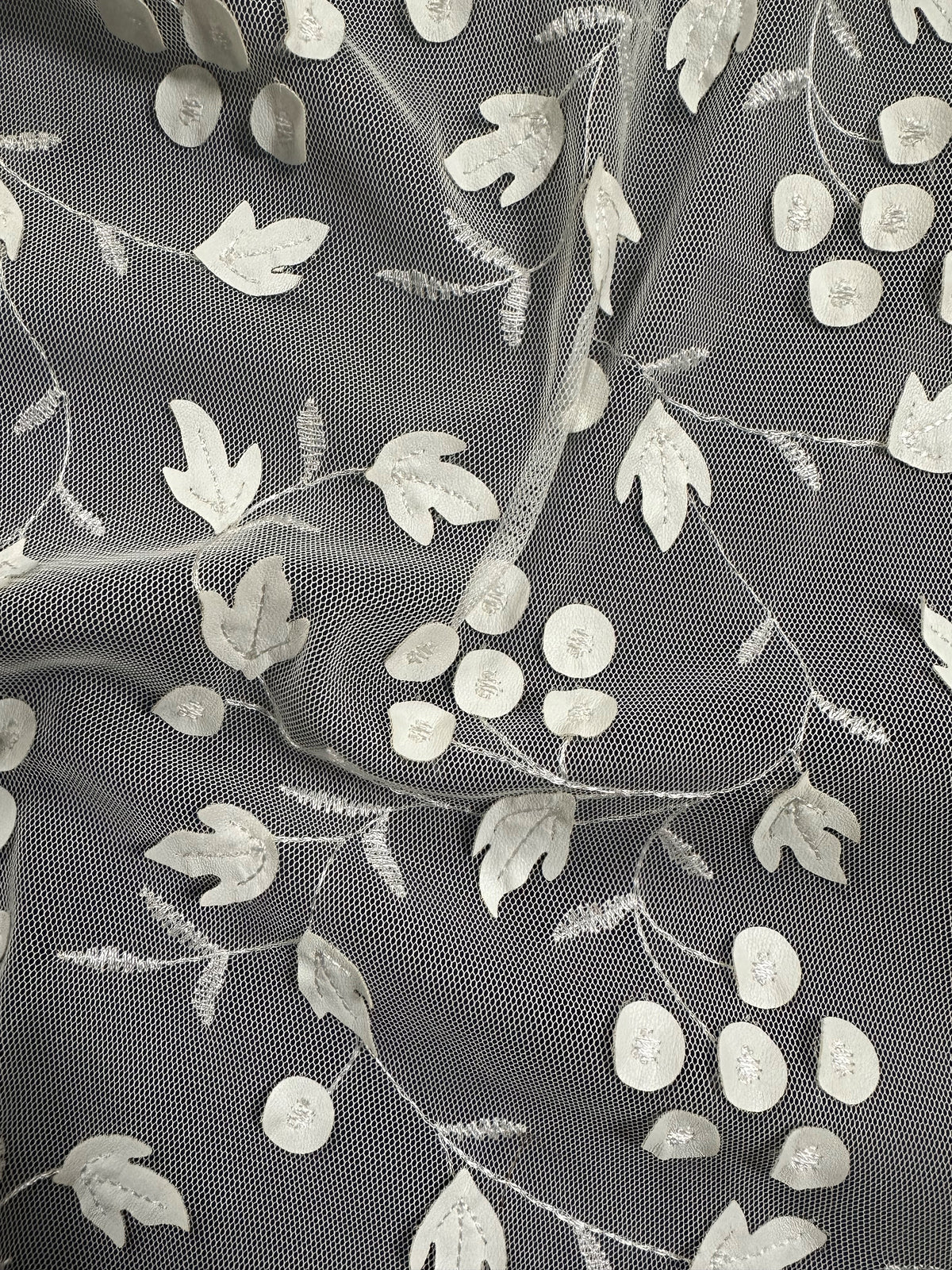 Elfenbeinfarbene 3D-Laserspitze – Poseidon