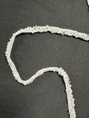 Weiße Perlenspitzenborte - Ricarda T572