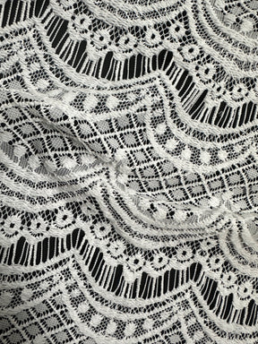 Elfenbeinfarbene Raschelspitze - Catania