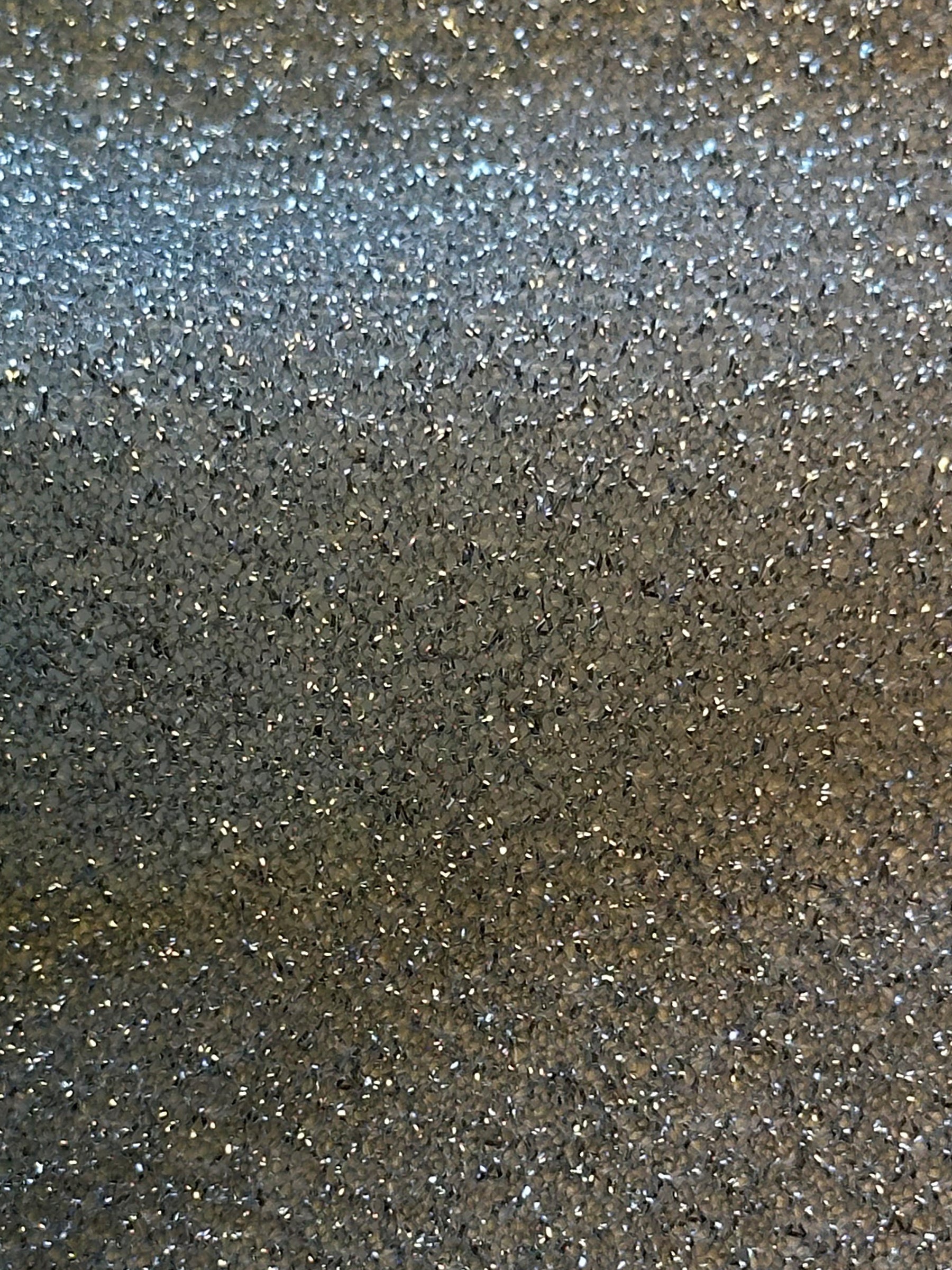 Silberner Glitzerstrick mit silbernem Glitzer - Glitzer (CF)