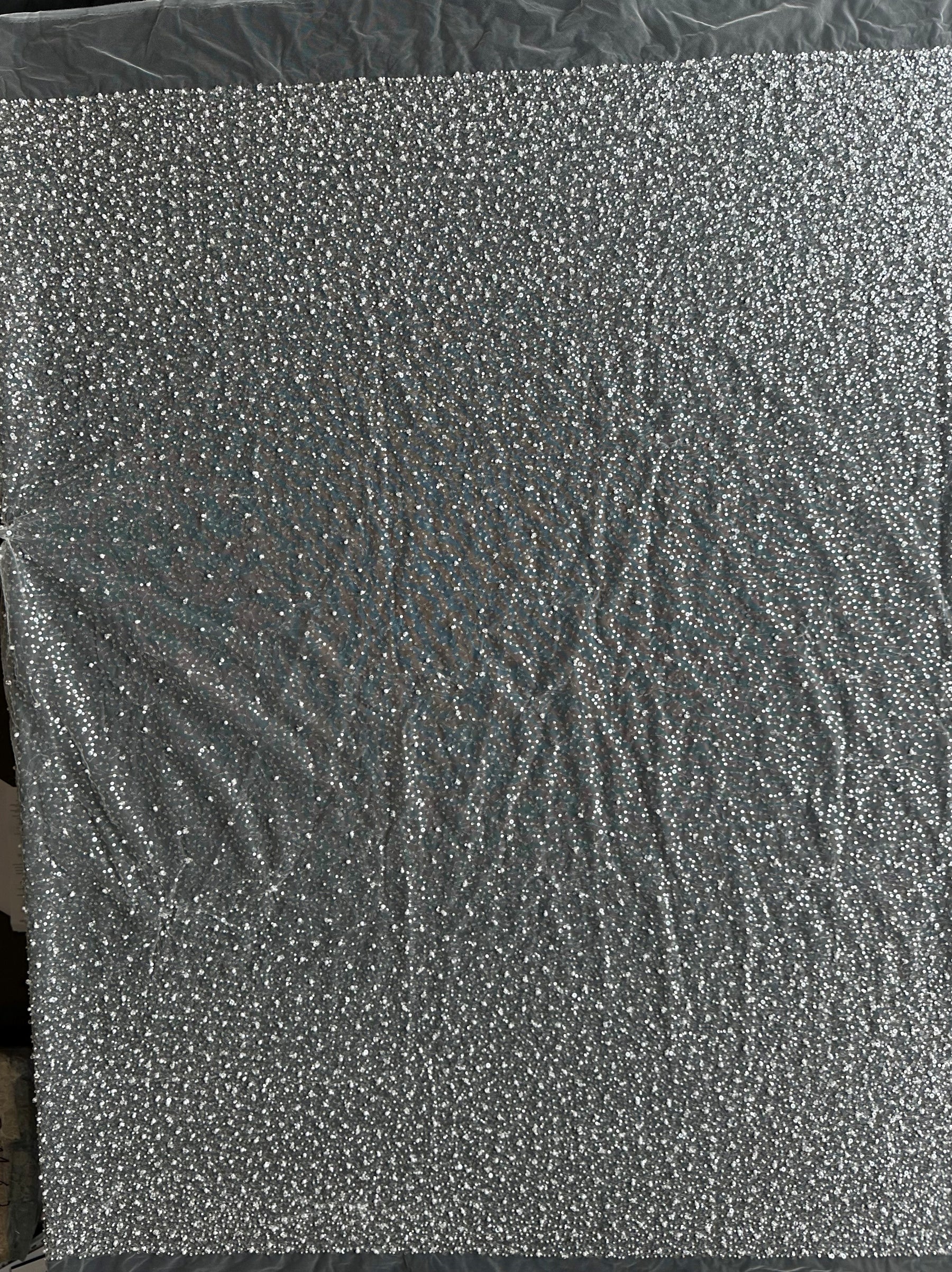 Elfenbeinfarbener Ombré-Tüll - Thalassa