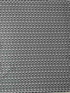 Elfenbeinfarbene, bestickte Blumenspitze - Lizzy