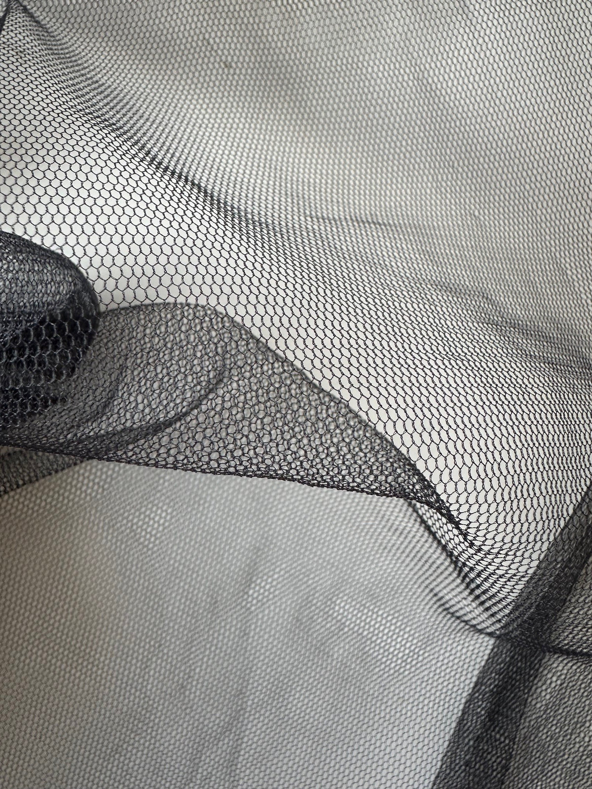 Schwarzer, schlichter Tüll - Victoria (CF)