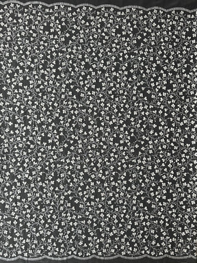 Elfenbeinfarbene Glitzer-Puffspitze - Kira