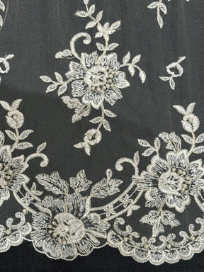 Elfenbeinfarbene Perlenspitze - Languid (CF Lucinda)