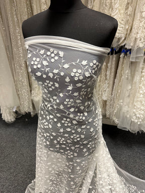 Elfenbeinfarbene 3D-Laserspitze – Poseidon