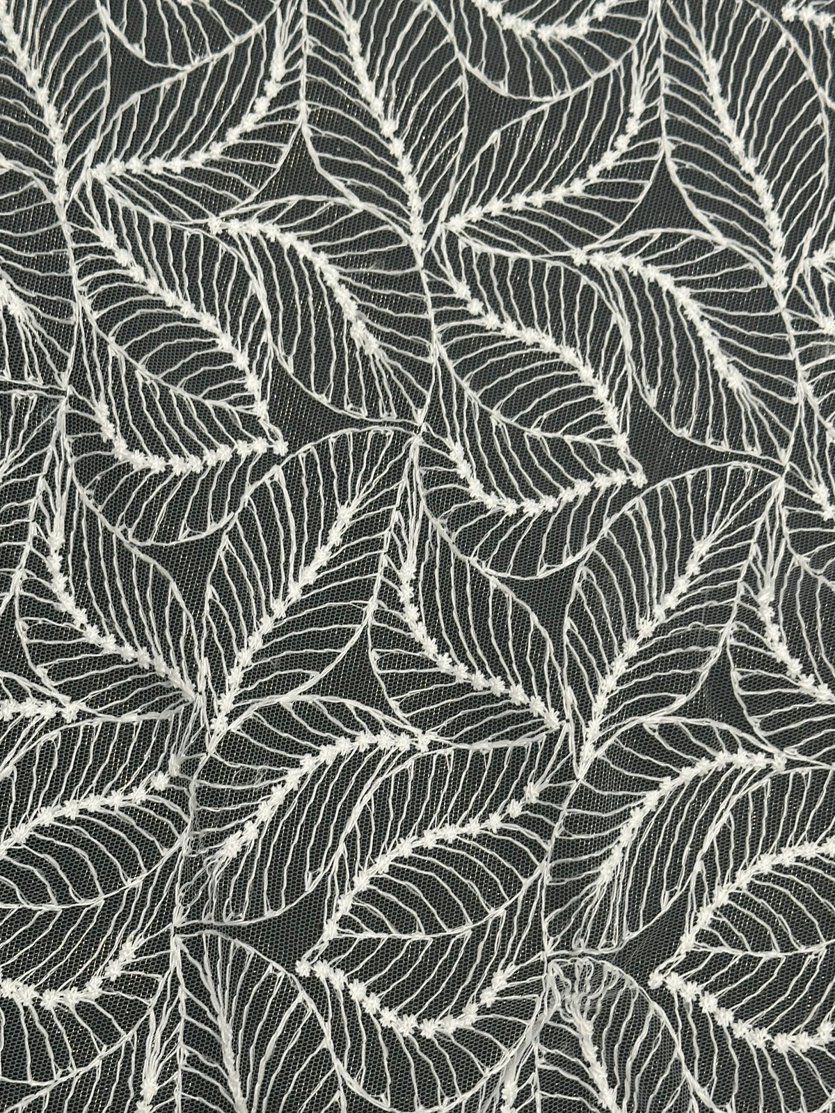 Elfenbeinfarbene Raschelspitze - Sandra (CF)