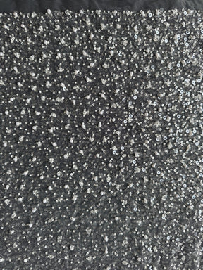 Elfenbeinfarbener Ombré-Tüll - Thalassa