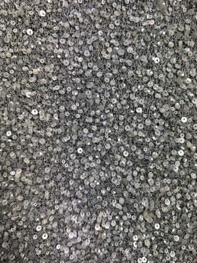 Elfenbeinfarbenes Paillettennetz - Jaipur