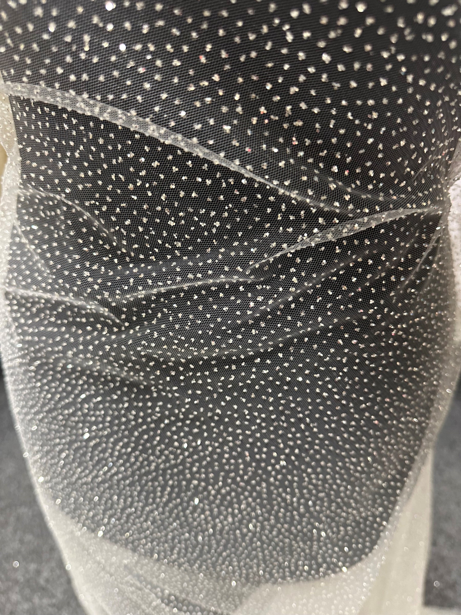 Glitzertüll (300 cm/118 Zoll) – Spectacular