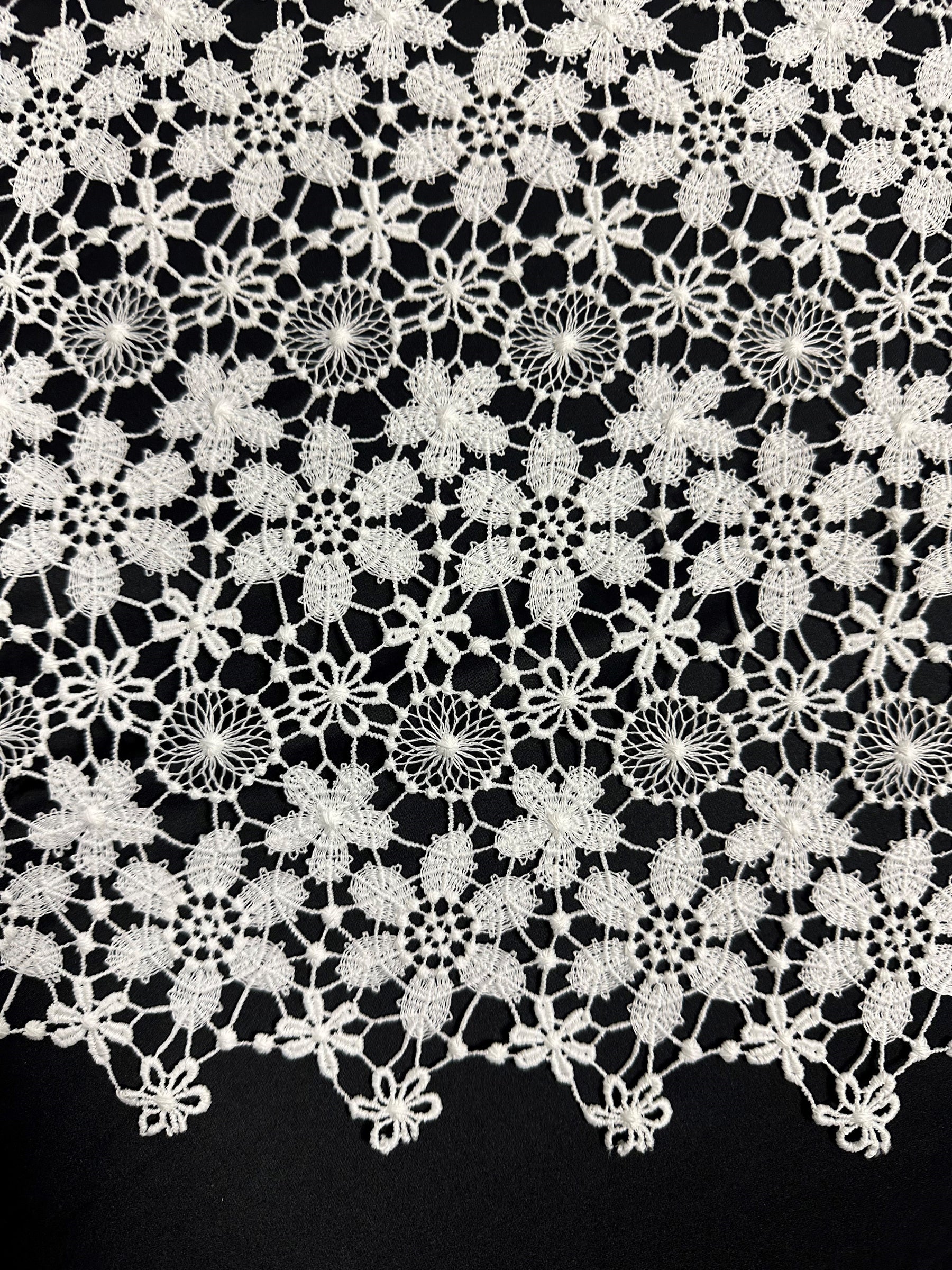 Elfenbeinfarbene Guipure-Spitze - Dragoon