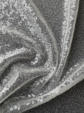 Ivory Sequinned Tulle - Lawful