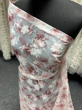 Pink Printed Organza - Strategy