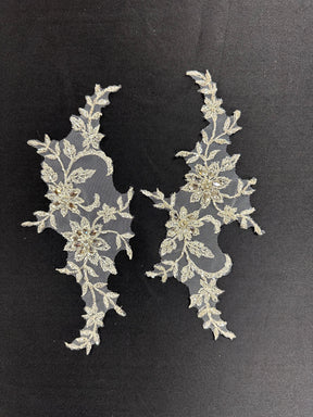 Applikationen mit Kristall- und Paillettenverzierungen – Ruhm