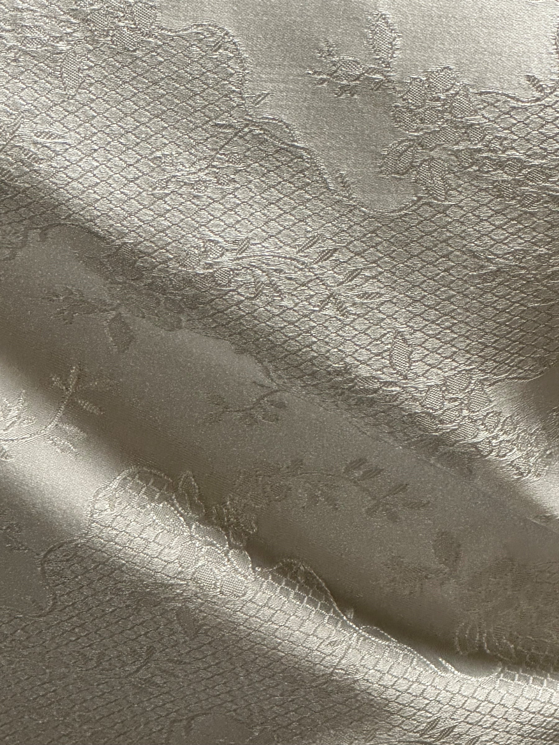 Elfenbeinfarbener Jacquardstoff – Antwerpen