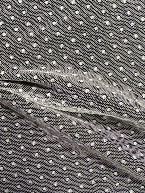 Ivory Spotted Tulle - Machete