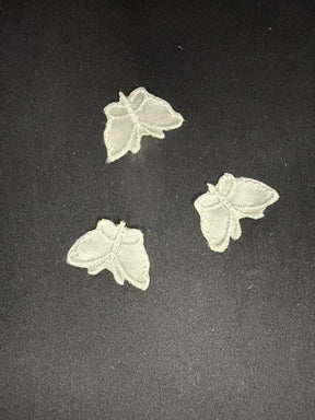 Ivory Butterfly Applique - M3