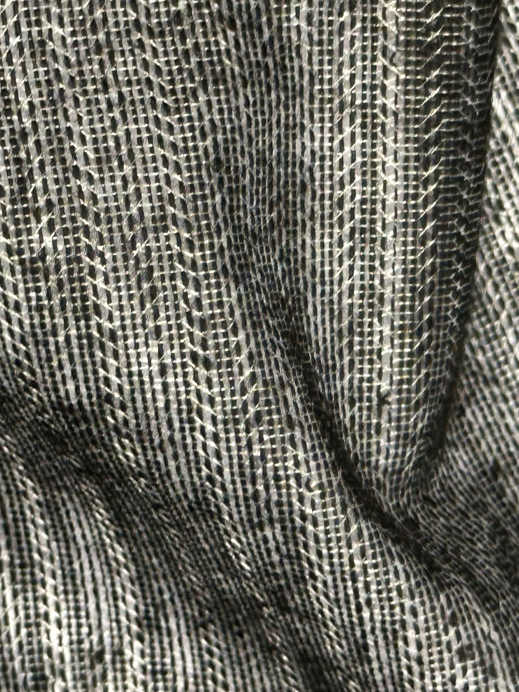 Schwarzes, gestricktes, aufbügelbares Einlagefutter - Herald