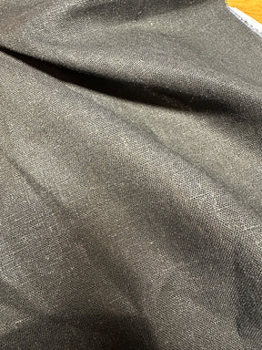 Schwarze Leinenviskose - Salso