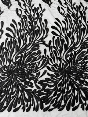 Schwarze Stickspitze - EB5053