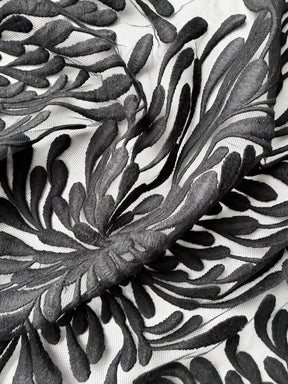 Schwarze Stickspitze - EB5053