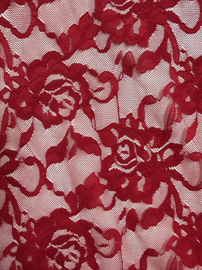 Bordeaux Raschel-Stretchspitze – Matina