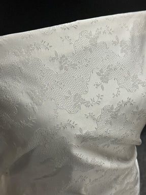 Elfenbeinfarbener Jacquardstoff – Antwerpen