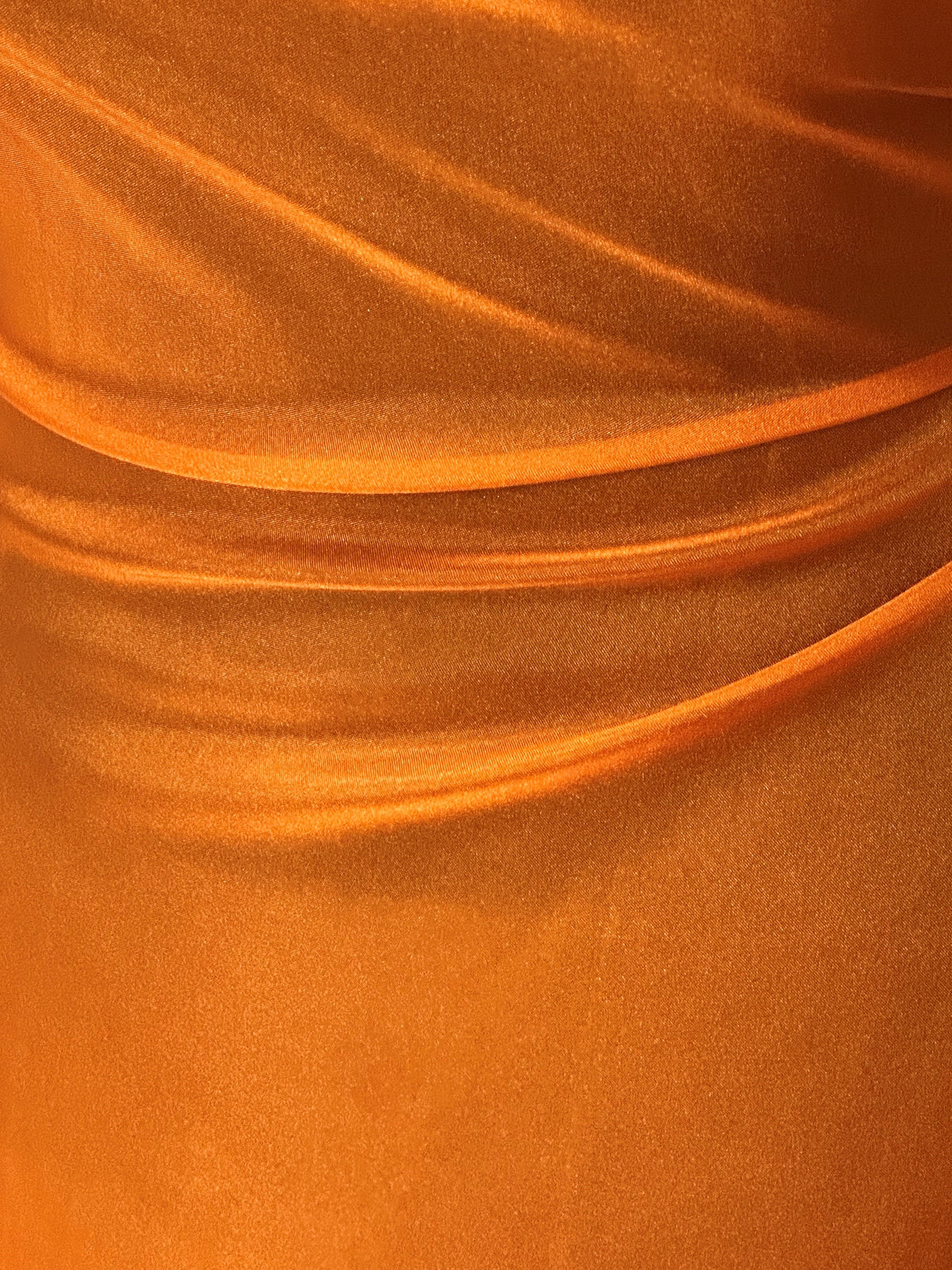 Kastanienbrauner Polyester-Chiffon - Honesty