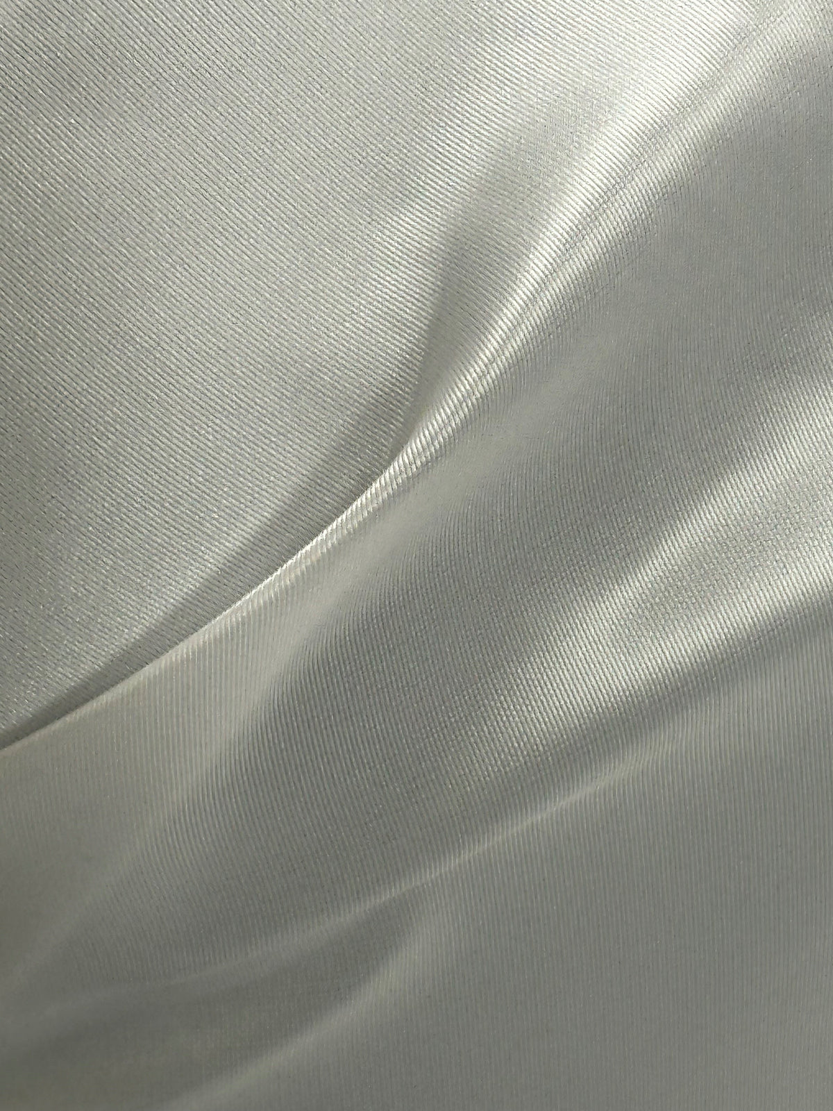 Weicher weißer Polyester-Twill - Loyalty