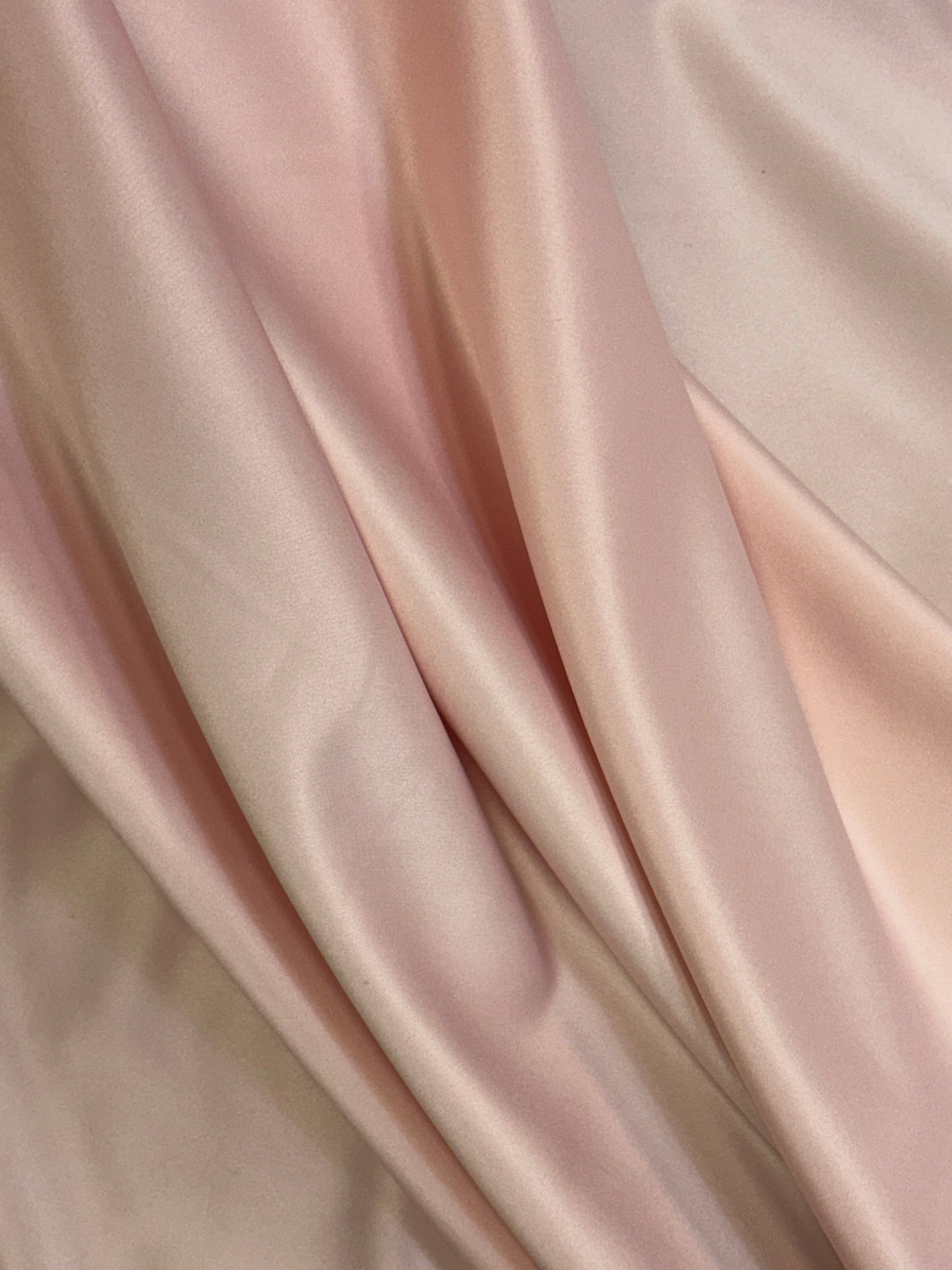 Rosa Polyester Satin - Vertrauen