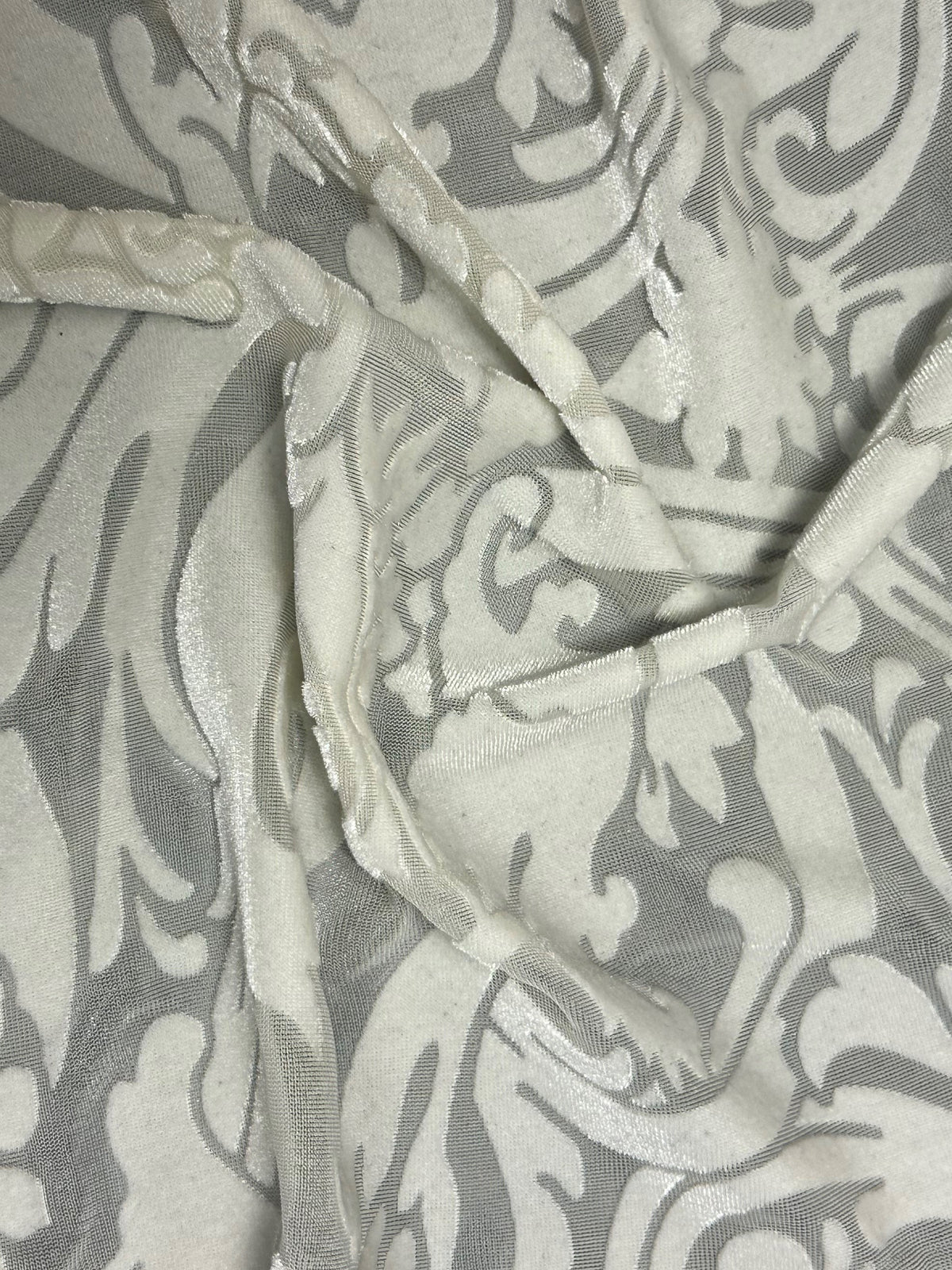 Ivory Velvet Burnout - Puccini (CF)