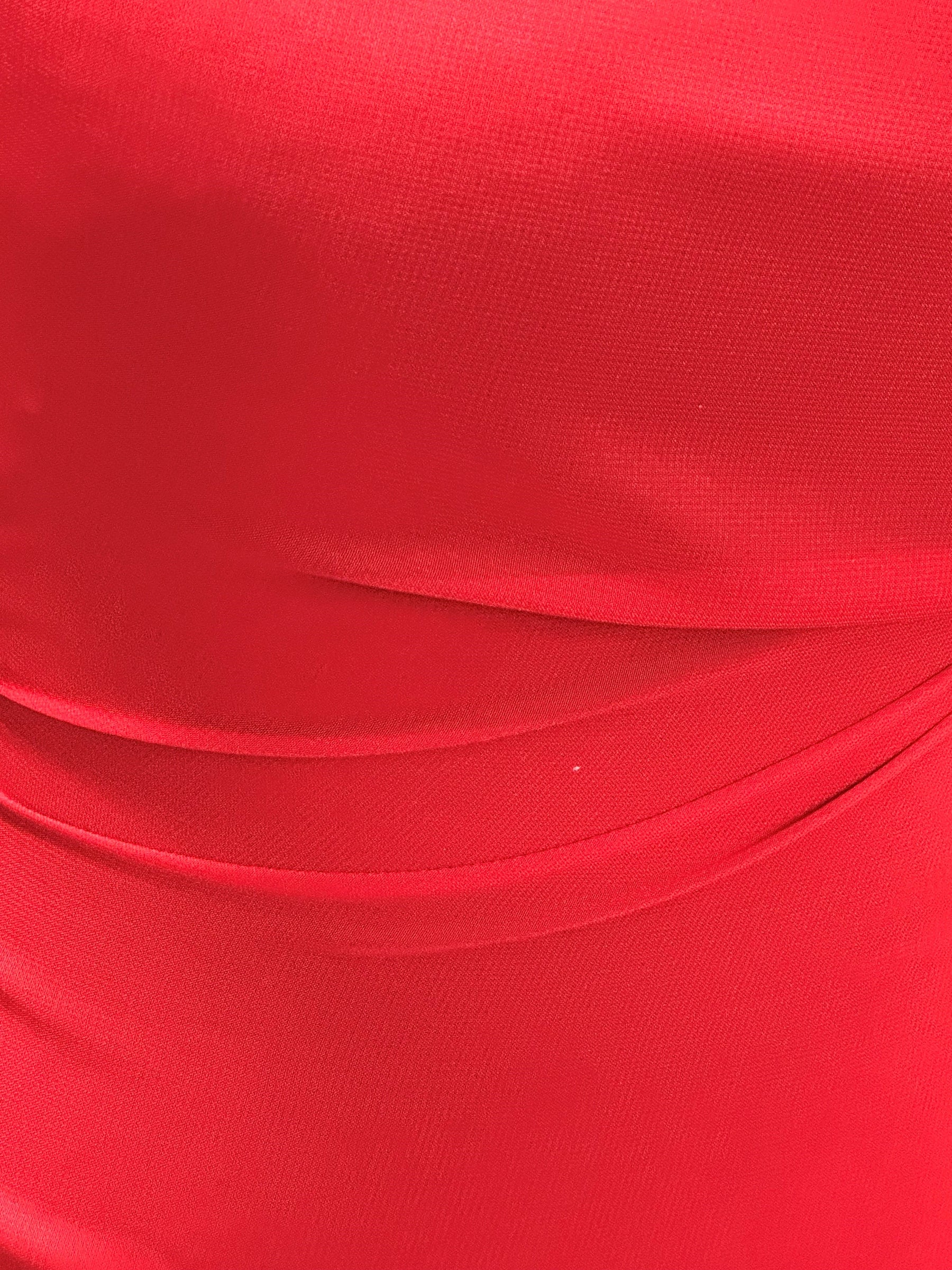 Roter Polyester-Chiffon - Benevolence